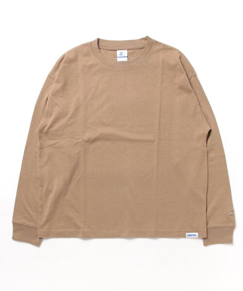 STARTER BLUE LABEL(スターターブルーレーベル)の「STARTER / BIG長袖Tシャツ / STBL-1634092(Tシャツ/カットソー・レディース・グレー/ブラック/カーキ/ネイビー/モカ/ラベンダー/ホワイト/ライトグレー・MEDIUM/LARGE/XX-LARGE/SMALL/X-LARGE)」の5枚目の写真