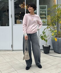 Rie Miller | ハイウエストバギーデニム(デニムパンツ)