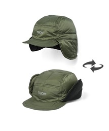 【 TAION / タイオン 】 ベーシックドッグイヤーダウンキャップ BASIC DOG EAR DOWN CAP TAION-221A ICQ