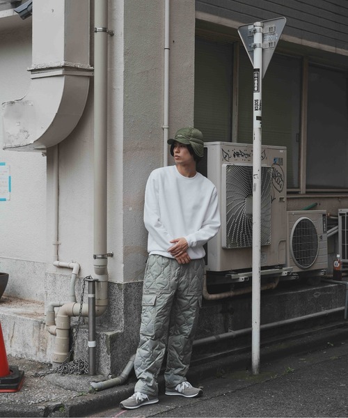 TAION(タイオン)の「【 TAION / タイオン 】 ベーシックドッグイヤーダウンキャップ BASIC DOG EAR DOWN CAP TAION-221A ICQ(キャップ・レディース・ネイビー/ブラック/オリーブドラブ/カーキ/チャコール・FREE)」の9枚目の写真