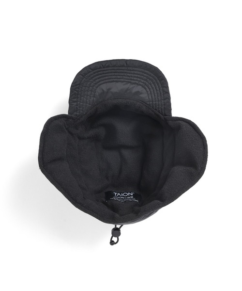 TAION(タイオン)の「【 TAION / タイオン 】 ベーシックドッグイヤーダウンキャップ BASIC DOG EAR DOWN CAP TAION-221A ICQ(キャップ・レディース・ネイビー/ブラック/オリーブドラブ/カーキ/チャコール・FREE)」の15枚目の写真