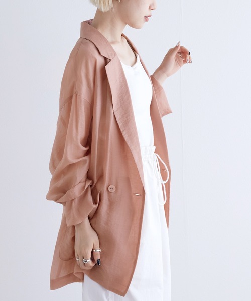 w closet（ダブルクローゼット）の「シアーテーラードジャケット