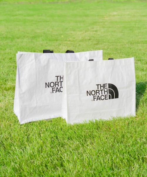 THE NORTH FACE(ザノースフェイス)の「【THE NORTH FACE/ザノースフェイス】SHOPPER BAG L ショッパーバッグ トートバッグ(エコバッグ/サブバッグ・メンズ・ホワイト・FREE)」の12枚目の写真
