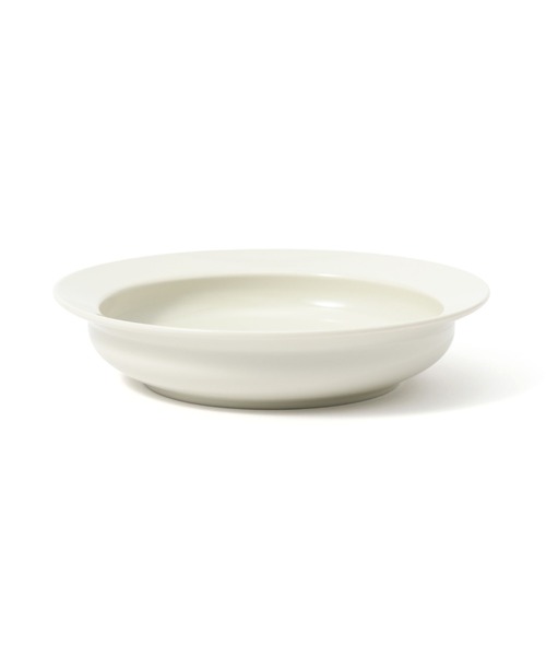 セール】美濃焼 すくいやすい 深皿 アイボリー（食器）｜Francfranc