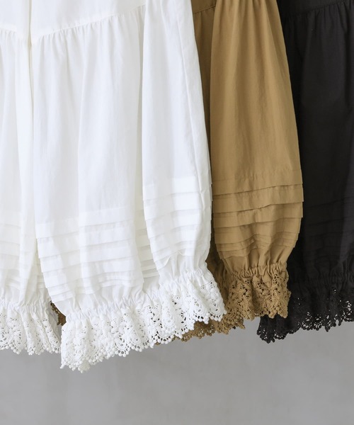 osharewalker（オシャレウォーカー）の「【廃盤】『裾レースドロワーズペチパンツ』（その他パンツ・レディース・オフホワイト/ブラック/ベージュ・FREE）」の16枚目の写真