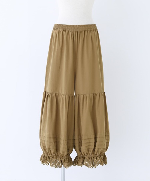 osharewalker（オシャレウォーカー）の「【廃盤】『裾レースドロワーズペチパンツ』（その他パンツ・レディース・オフホワイト/ブラック/ベージュ・FREE）」の18枚目の写真