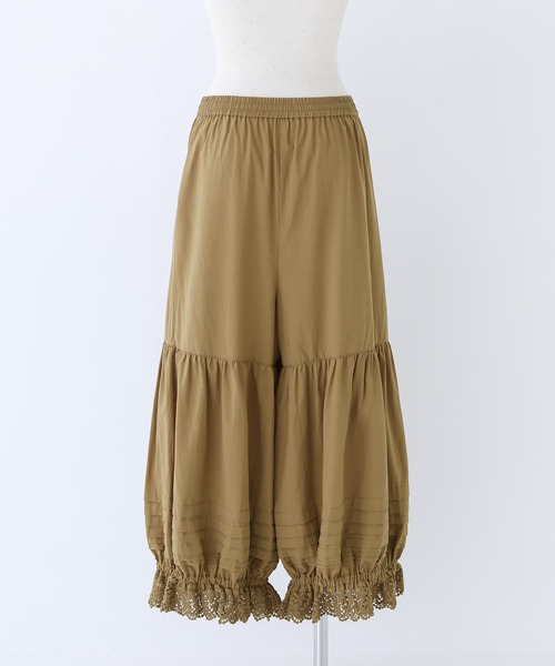 osharewalker（オシャレウォーカー）の「【廃盤】『裾レースドロワーズペチパンツ』（その他パンツ・レディース・オフホワイト/ブラック/ベージュ・FREE）」の20枚目の写真