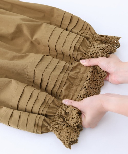 osharewalker（オシャレウォーカー）の「【廃盤】『裾レースドロワーズペチパンツ』（その他パンツ・レディース・オフホワイト/ブラック/ベージュ・FREE）」の22枚目の写真