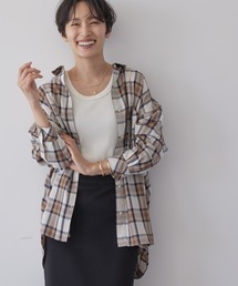 AMERICAN HOLIC | イージーケアチェックシャツ(シャツ/ブラウス)