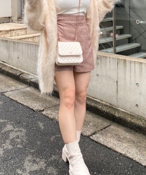 one after another NICE CLAUP（ワンアフターアナザーナイスクラップ）の「アソートショートパンツ/セットアップビスチェあり（その他パンツ・レディース・モカ/アイボリー/その他/ブラック・FREE）」の3枚目の写真