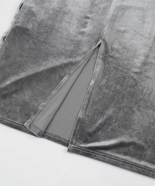 miette（ミエット）の「ｻｲﾄﾞﾚｰｽﾍﾞﾛｱｷｬﾐｿｰﾙﾜﾝﾋﾟｰｽ（ワンピース・レディース・グレー/キャメル/ネイビー・FREE）」の8枚目の写真