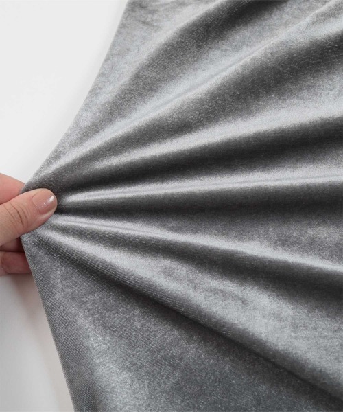 miette（ミエット）の「ｻｲﾄﾞﾚｰｽﾍﾞﾛｱｷｬﾐｿｰﾙﾜﾝﾋﾟｰｽ（ワンピース・レディース・グレー/キャメル/ネイビー・FREE）」の9枚目の写真