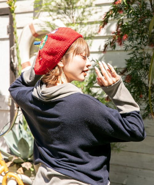 チャイハネ（チャイハネ）の「【チャイハネ】リデナータートルネックトップス（その他トップス・レディース・パープル/ブラウン/グリーン/ネイビー・FREE）」の7枚目の写真