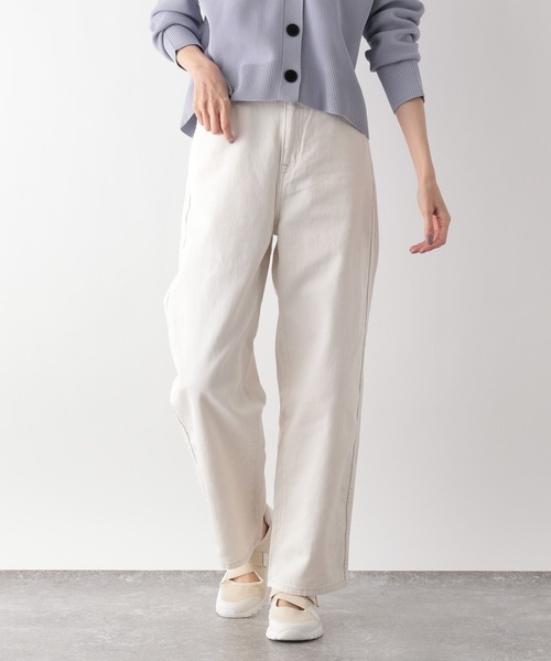 GLOBAL WORK(グローバルワーク)の「GOODデニムバギーパンツ/961097(デニムパンツ・レディース・ネイビー/ブルー/ライトブルー/ブラック/アイボリー/スカイブルー/サックスブルー/グレー・LARGE/MEDIUM/SMALL/X-SMALL)」の13枚目の写真