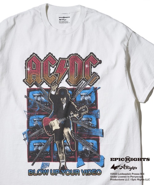 ADPOSION（アドポーション）の「ヴィンテージ加工 アソートバンドTシャツ / ロックTシャツ（Tシャツ/カットソー・レディース・ブラック系1/ブラック系3/ブラック系2/ホワイト系3/ホワイト系1/ホワイト系2/ブラック系4/ホワイト系4・LARGE/X-LARGE/MEDIUM）」の4枚目の写真