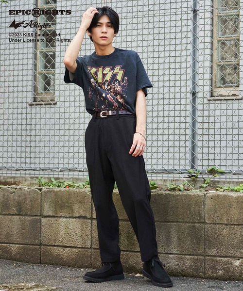 【セール】ヴィンテージ加工 アソートバンドTシャツ / ロックTシャツ（Tシャツ/カットソー）｜ADPOSION（アドポーション）