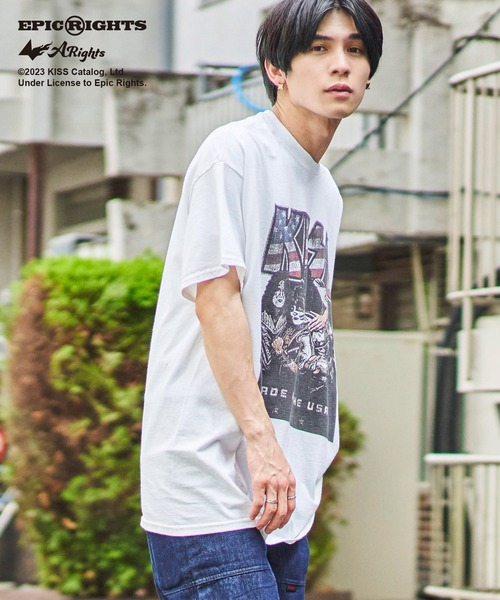 【セール】ヴィンテージ加工 アソートバンドTシャツ / ロックTシャツ（Tシャツ/カットソー）｜ADPOSION（アドポーション）