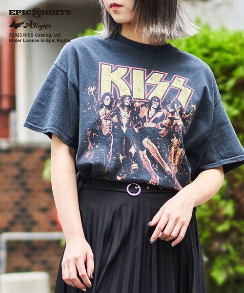 【セール】ヴィンテージ加工 アソートバンドTシャツ / ロックTシャツ（Tシャツ/カットソー）｜ADPOSION（アドポーション）
