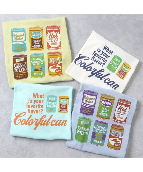 BREEZE（ブリーズ）の「4色2柄シェフTシャツ（Tシャツ/カットソー・キッズ・サックスブルー/ミント/イエロー/オフホワイト・140/100/110/120/130/90/80）」の6枚目の写真