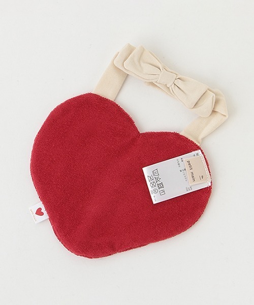 セール】ハートスタイ（スタイ/よだれかけ）｜petit main