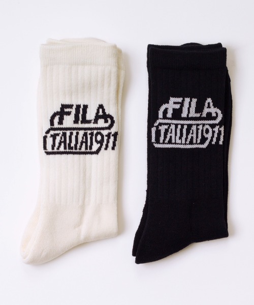 FILA(フィラ)の「FILA/フィラ 2足セット 靴下 ショート丈ソックス 足底パイル ブランド ロゴ 大人用 くつした 25~27cm(ソックス/靴下・メンズ・その他4/その他2/その他1/その他3・25-27CM)」の13枚目の写真
