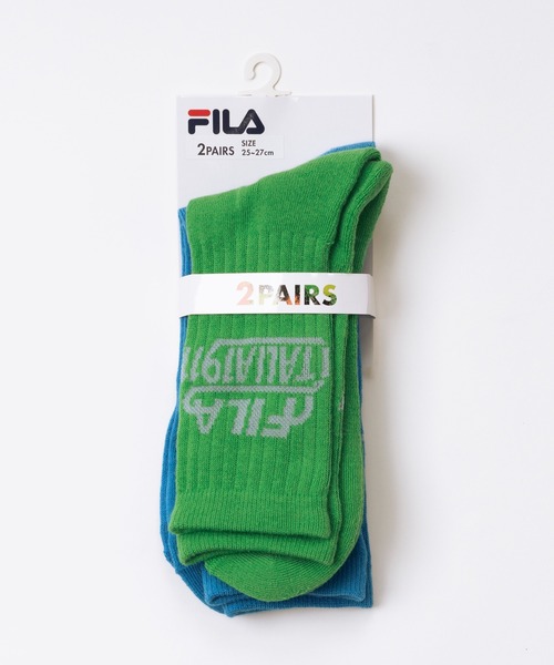 FILA(フィラ)の「FILA/フィラ 2足セット 靴下 ショート丈ソックス 足底パイル ブランド ロゴ 大人用 くつした 25~27cm(ソックス/靴下・メンズ・その他4/その他2/その他1/その他3・25-27CM)」の15枚目の写真
