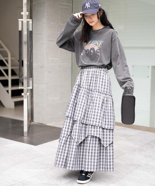 WEGO(ウィゴー)の「WEGO/ピグメントロンT(Tシャツ/カットソー・レディース・その他2/その他4/その他1/その他5/その他3・FREE)」の7枚目の写真