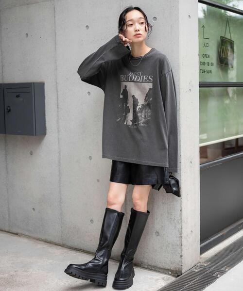 WEGO(ウィゴー)の「WEGO/ピグメントロンT(Tシャツ/カットソー・レディース・その他2/その他4/その他1/その他5/その他3・FREE)」の8枚目の写真