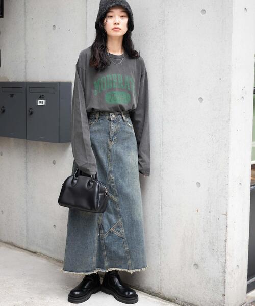 WEGO(ウィゴー)の「WEGO/ピグメントロンT(Tシャツ/カットソー・レディース・その他2/その他4/その他1/その他5/その他3・FREE)」の9枚目の写真