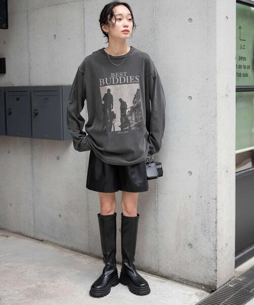 WEGO(ウィゴー)の「WEGO/ピグメントロンT(Tシャツ/カットソー・レディース・その他2/その他4/その他1/その他5/その他3・FREE)」の22枚目の写真