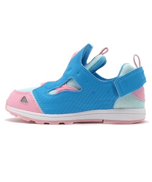 Reebok（リーボック）の「ベビー キッズ リーボック バーサポンプフューリー Reebok VERSA PUMP FURY V62993 V62996（スニーカー・キッズ・インディゴブルー/ピンク/ライトブルー・13cm/16cm/15cm/14cm）」の2枚目の写真
