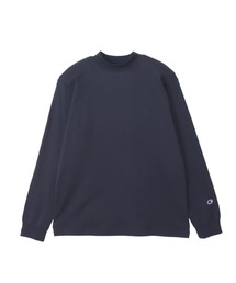 【Champion/チャンピオン】メンズ ベーシック モックネックロングスリーブTシャツ