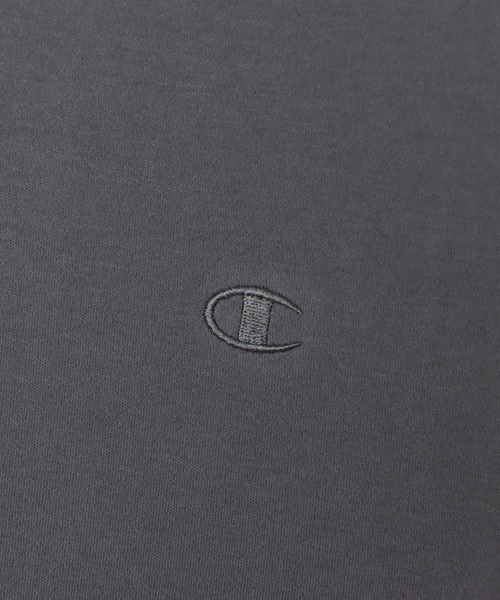 Champion（チャンピオン）の「【Champion/チャンピオン】メンズ ベーシック モックネックロングスリーブTシャツ（Tシャツ/カットソー・メンズ・チャコール/オフホワイト/ブラック/マルーン/ネイビー/オリーブ・LARGE/X-LARGE/MEDIUM/SMALL）」の22枚目の写真