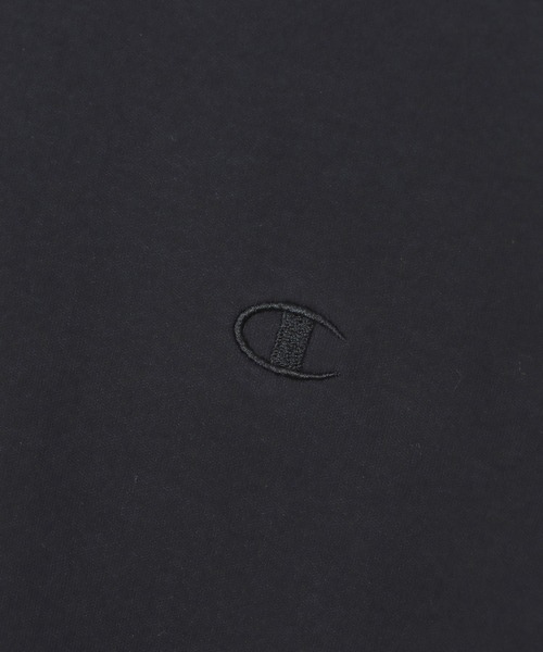 Champion（チャンピオン）の「【Champion/チャンピオン】メンズ ベーシック モックネックロングスリーブTシャツ（Tシャツ/カットソー・メンズ・チャコール/オフホワイト/ブラック/マルーン/ネイビー/オリーブ・LARGE/X-LARGE/MEDIUM/SMALL）」の17枚目の写真