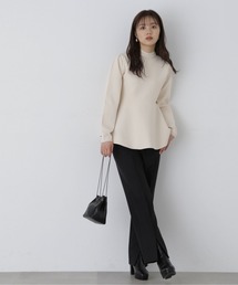 PROPORTION BODY DRESSING | ペプラムニット / 1213270508(ニット/セーター)