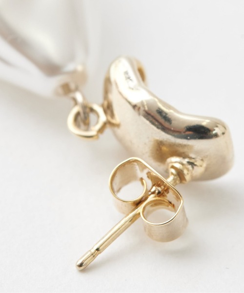 Chez toi（シェトワ）の「ニュアンスパールピアス（ピアス（両耳用）・レディース・ゴールド・FREE）」の5枚目の写真