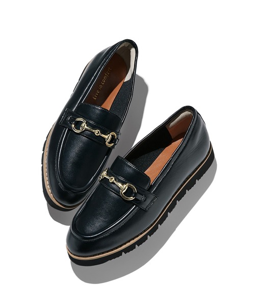 Live in comfort（リブインコンフォート）の「リブ　イン　コンフォート　スニーカー感覚で履ける　上品ビットローファー〈ブラック〉（ローファー・レディース・ブラック・5/1/2/4/6/3）」の8枚目の写真