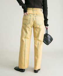 KBF | オーバーダイデザインデニム(デニムパンツ)