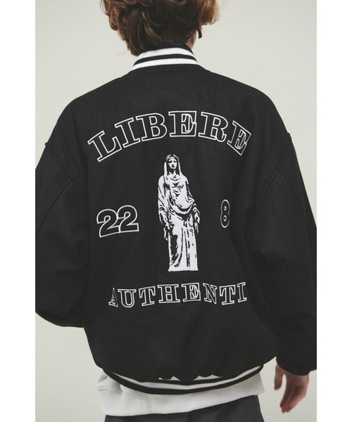 LIBERE(リベーレ)の「LIBERE VARSITY JACKET(ブルゾン・メンズ・ブラック/グリーン・S/L/M)」の22枚目の写真