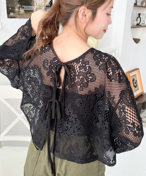 moment+（モーメントプラス）の「フラワークロシェレース前後2WAY