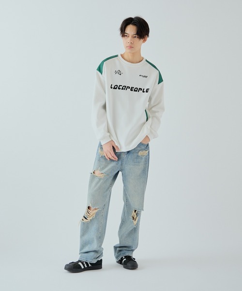 セール】△racing sweat shirt / レーシング スウェットシャツ