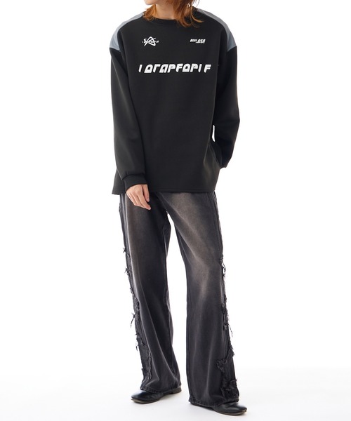 【12月スーパーSALE 15%OFF】 / shirt sweat △racing レーシング ゲーム スウェットシャツ トップス
