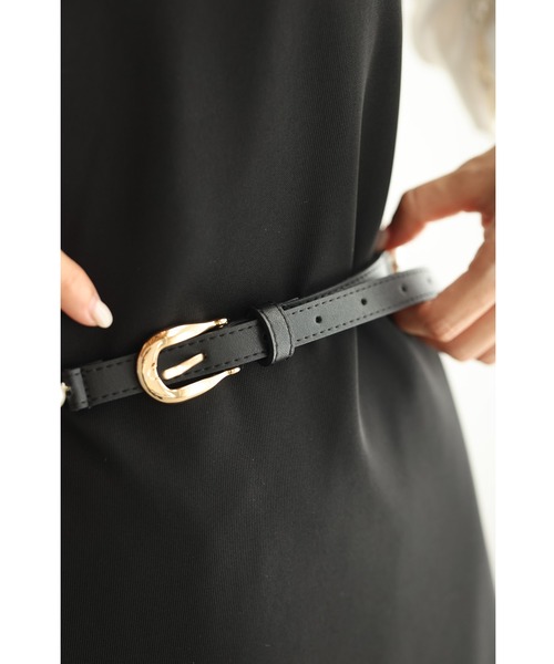 cawaii（カワイイ）の「ウエストにエレガントなポイント。ドッキングパールベルト（ベルト・レディース・ホワイト・FREE）」の15枚目の写真