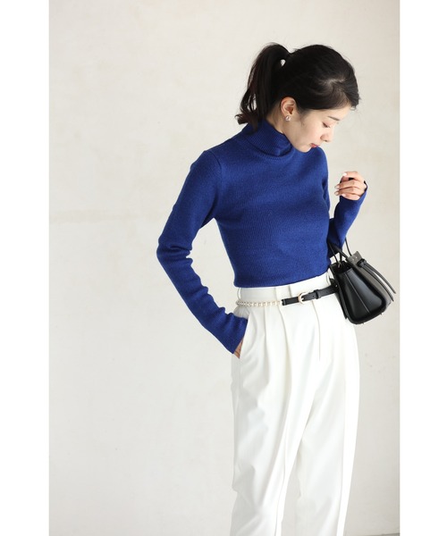 cawaii（カワイイ）の「ウエストにエレガントなポイント。ドッキングパールベルト（ベルト・レディース・ホワイト・FREE）」の16枚目の写真