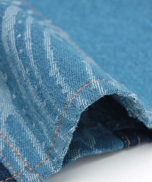 チチカカ(チチカカ)の「デニムパッチスカート(スカート・レディース・インディゴブルー/ブルー・MEDIUM/LARGE)」の16枚目の写真