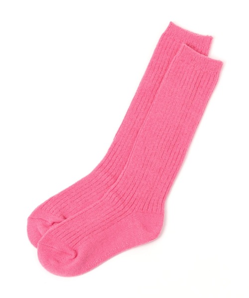 LOWRYS FARM(ローリーズファーム)の「Sウォームハイソックス 983013(ソックス/靴下・キッズ・レッド/ピンク/グリーン/アイボリー・MEDIUM/LARGE)」の3枚目の写真