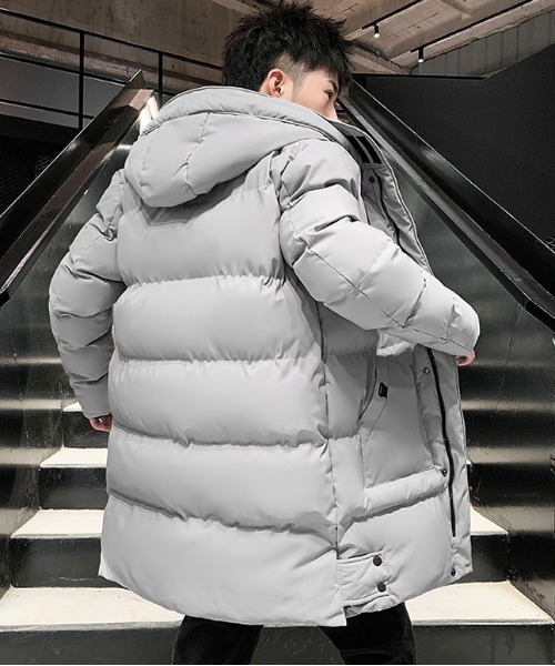 セール】【SETUP7】リラックスフィット中綿ダウンモッズコート KNF037