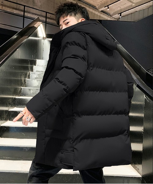 セール】【SETUP7】リラックスフィット中綿ダウンモッズコート KNF037