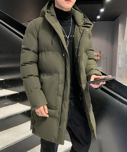 セール】【SETUP7】リラックスフィット中綿ダウンモッズコート KNF037