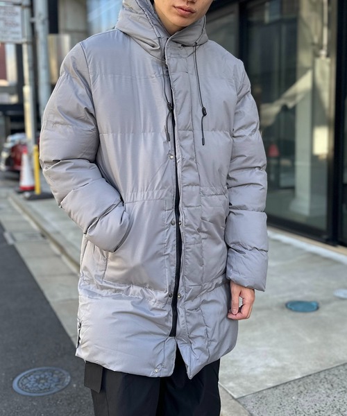 セール】【SETUP7】リラックスフィット中綿ダウンモッズコート KNF037